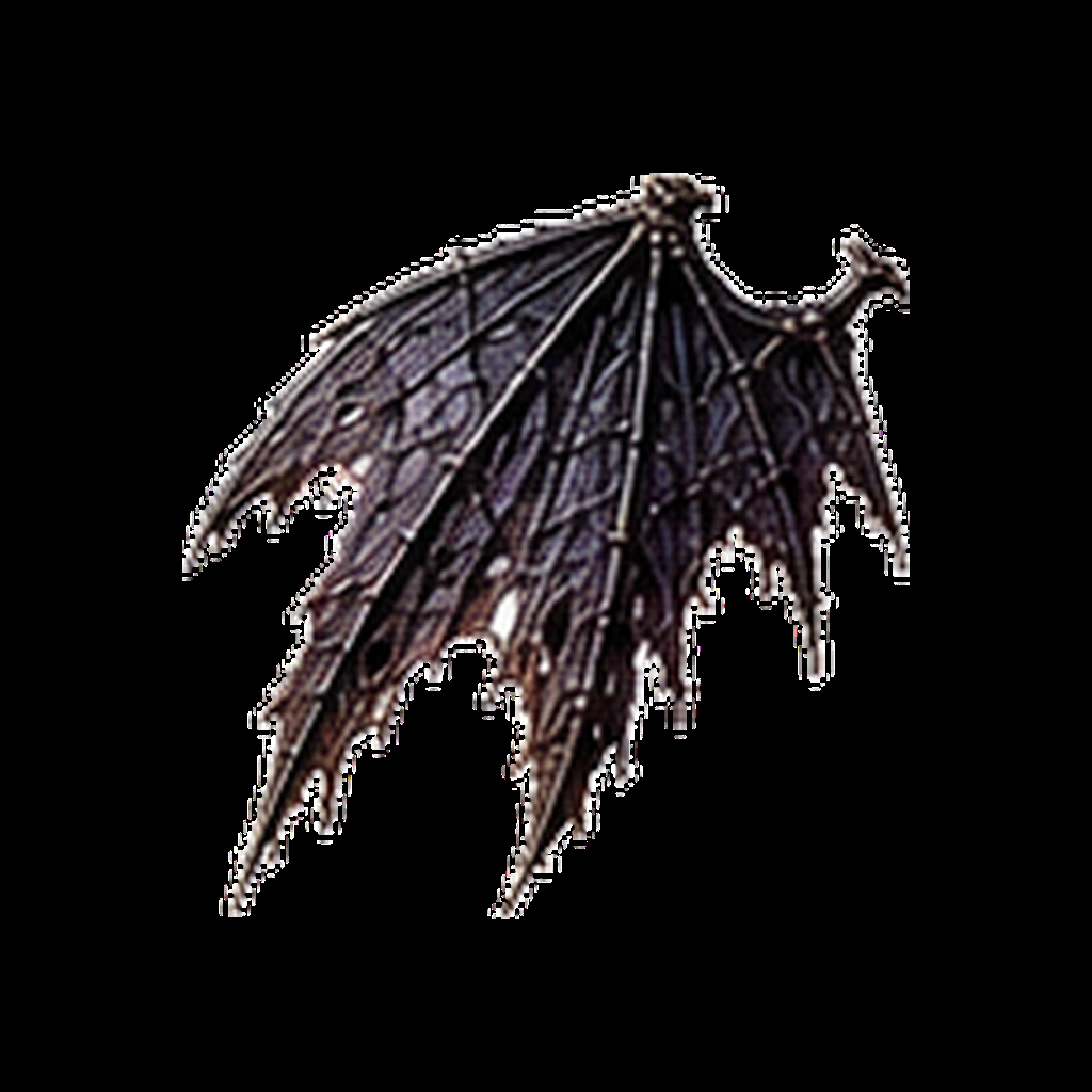 Aile de chauve-souris géante